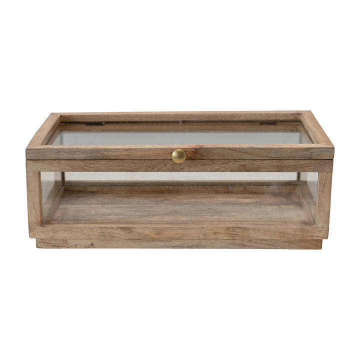 Wood & Glass Display Box - Madison's Niche 