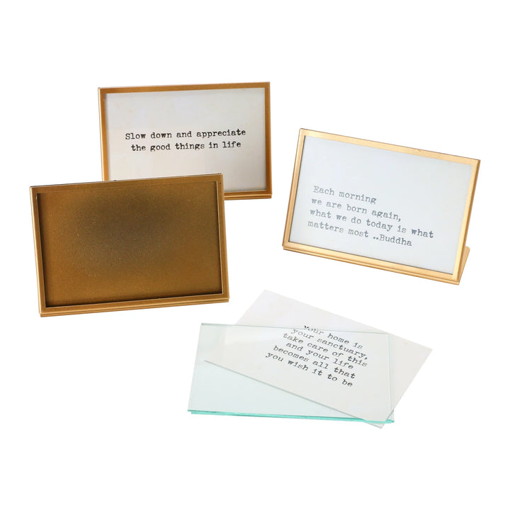 Framed Saying Easel