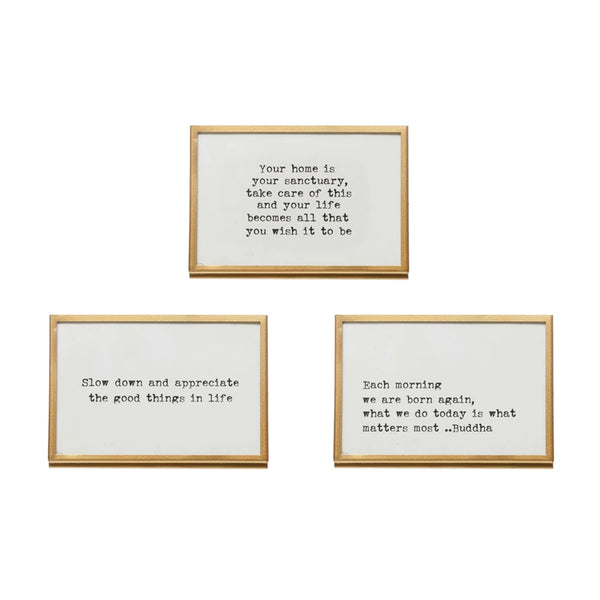 Framed Saying Easel Madison's Niche 