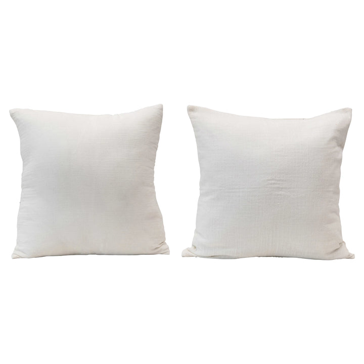 Blue & White Pillow with Sayings