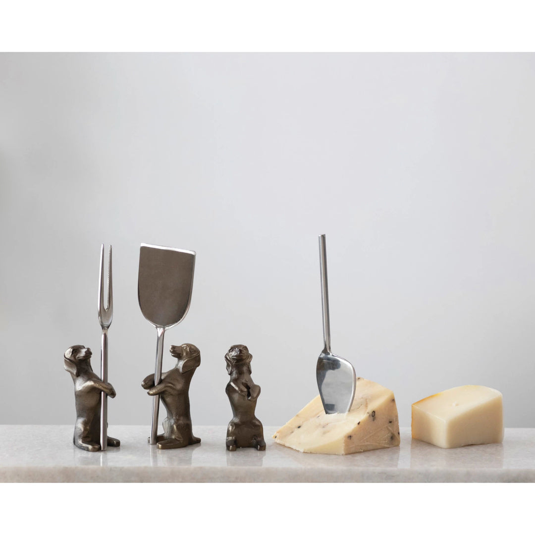 Dog Cheese Set of 6 Servers - Madison's Niche 