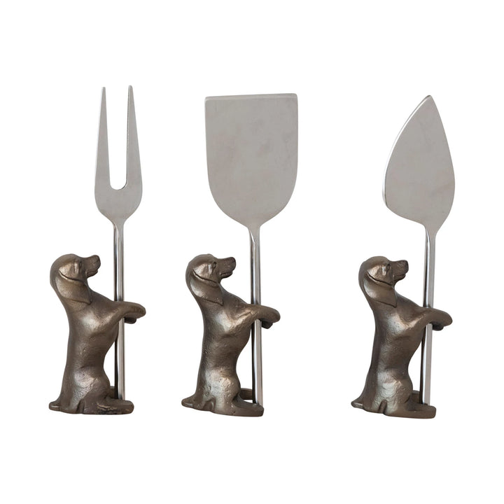 Dog Cheese Set of 6 Servers - Madison's Niche 