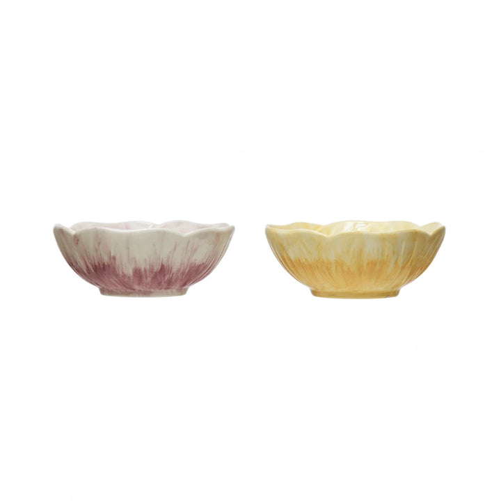 Stoneware Flower Bowl - Madison's Niche 