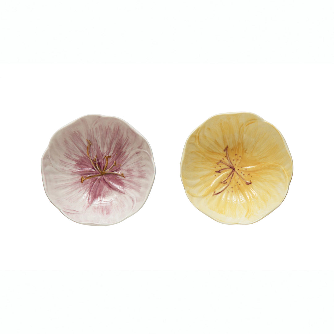 Stoneware Flower Bowl - Madison's Niche 
