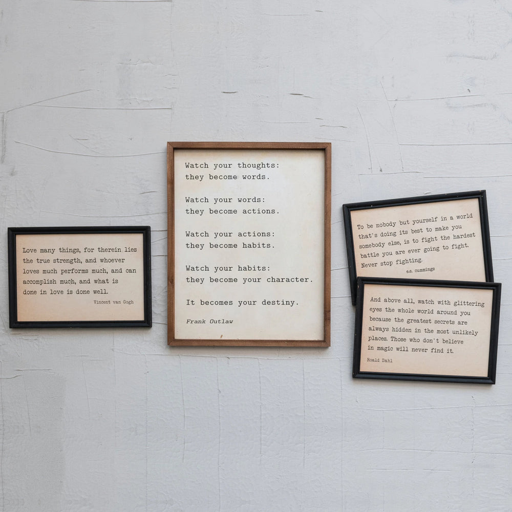 Quote Wall Art - Madison's Niche 