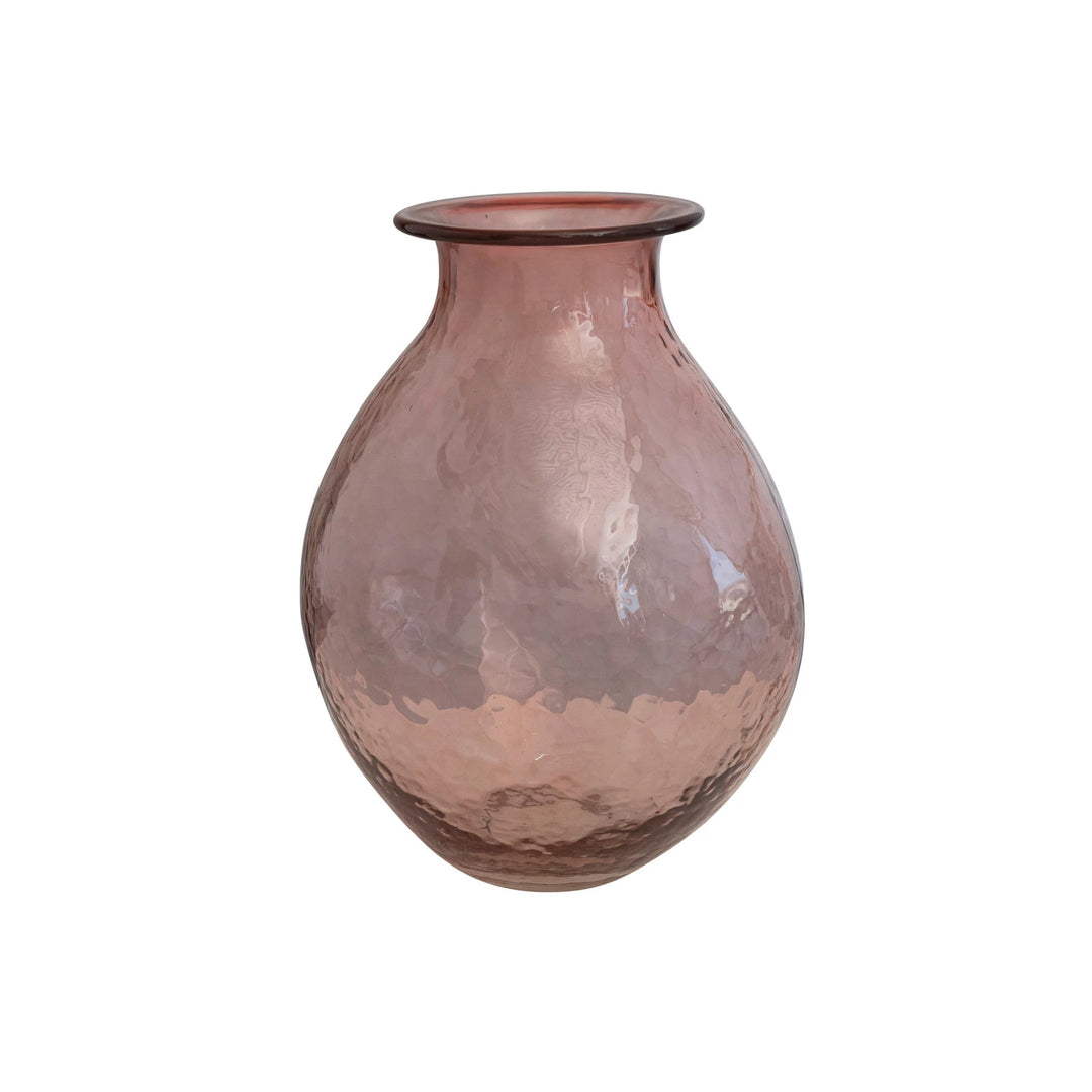 Rose Glass Vase - Madison's Niche 