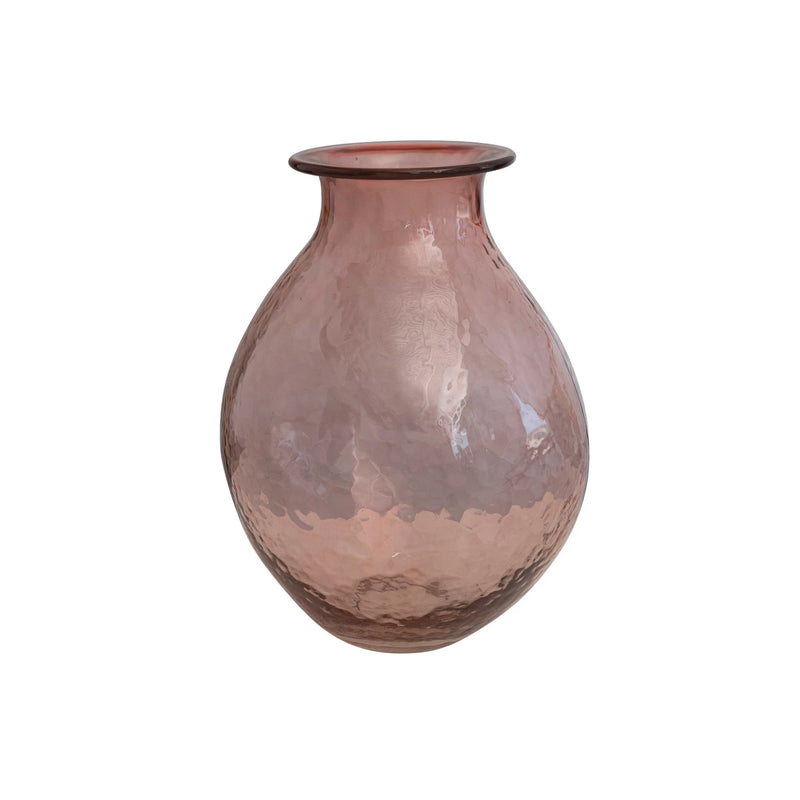 Rose Glass Vase - Madison's Niche 