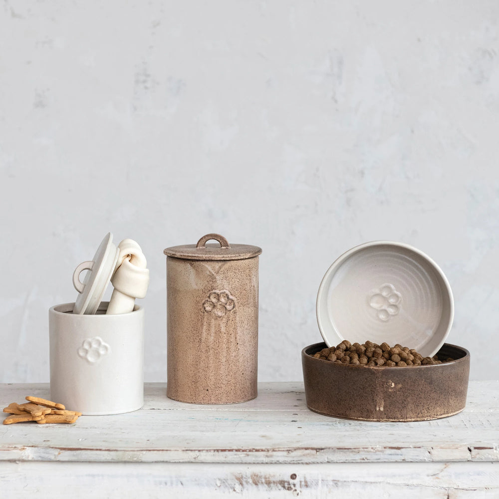 Small Paw Print Canister - Madison's Niche 
