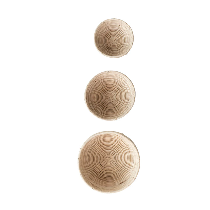 Hand Woven Rattan Bowl