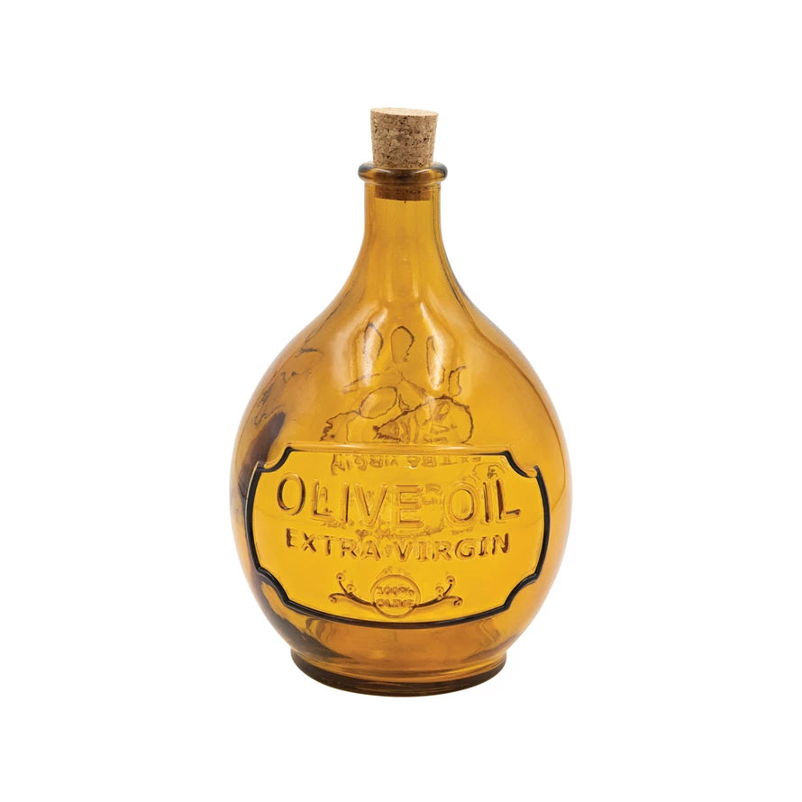 Olive Oil Glass Bottle