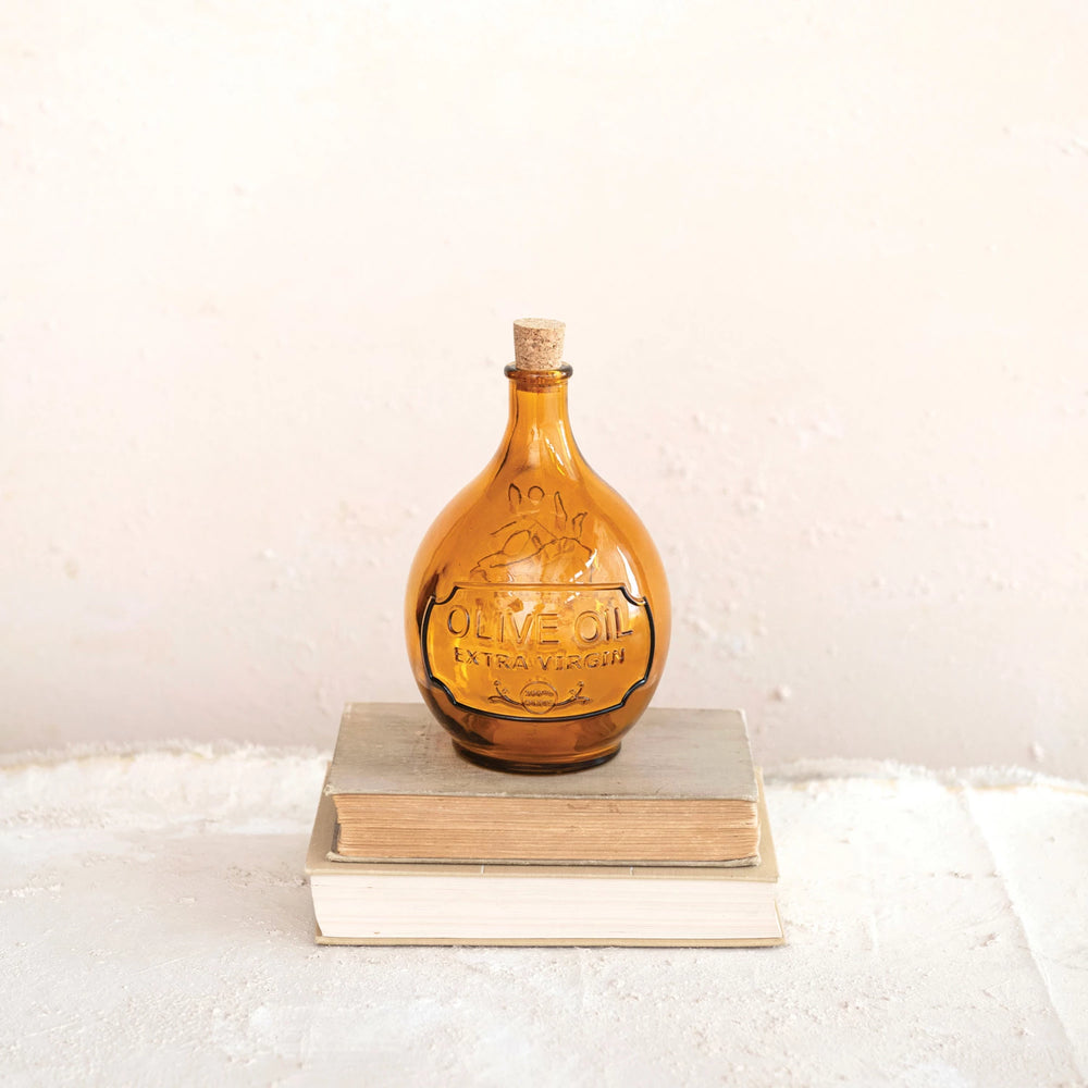 Olive Oil Glass Bottle - Madison's Niche 