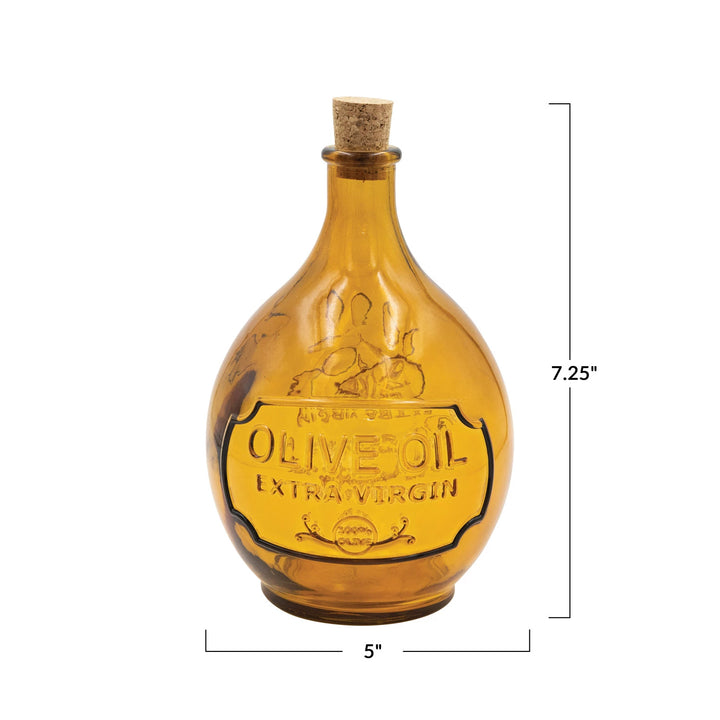 Olive Oil Glass Bottle