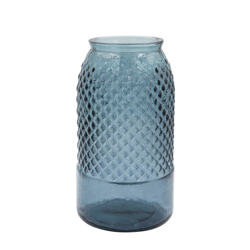 Blue Glass Vase V - Madison's Niche 