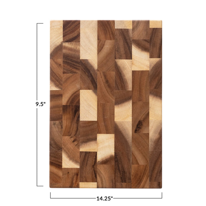 Suar Wood Board with Handles - Madison's Niche 