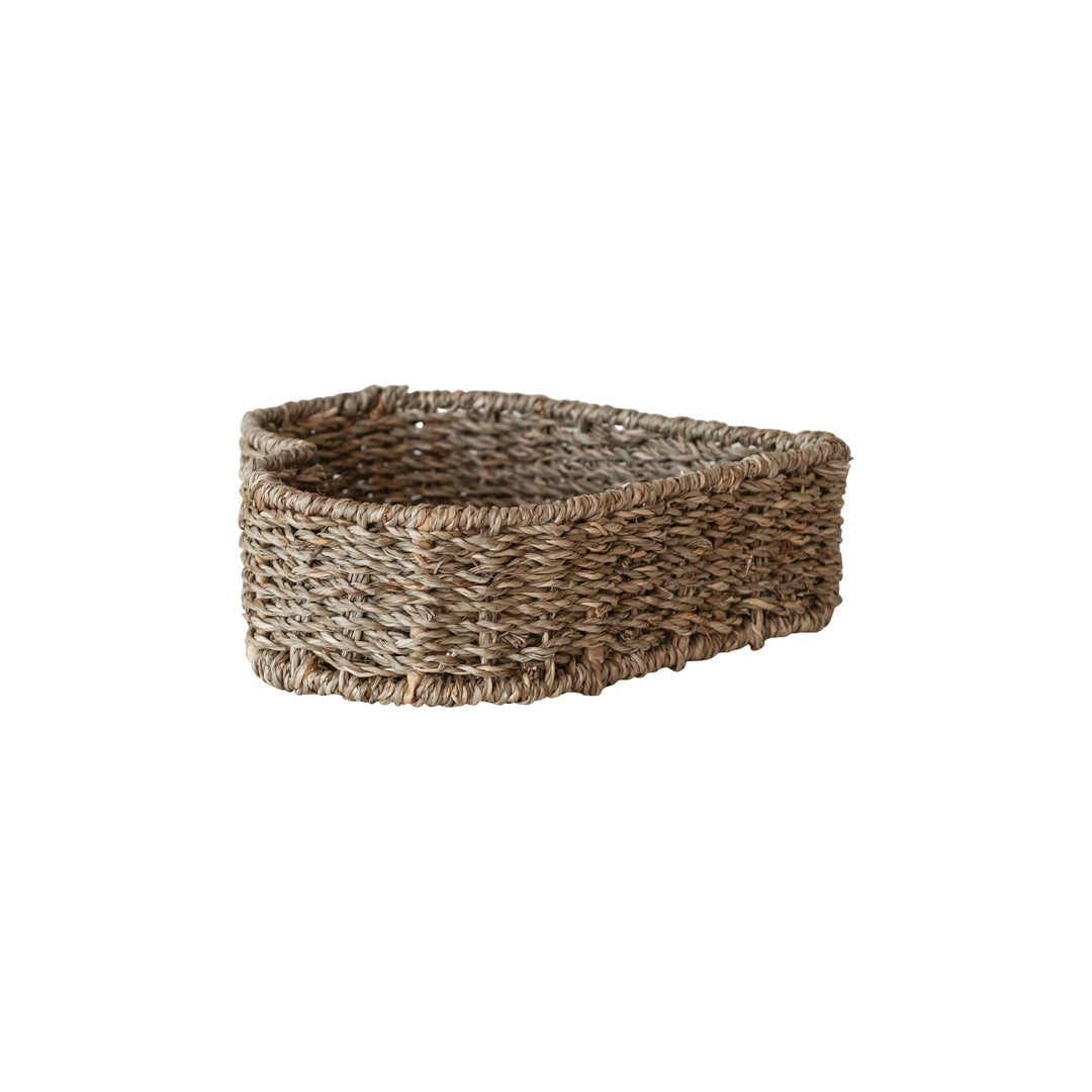 Seagrass Heart Basket