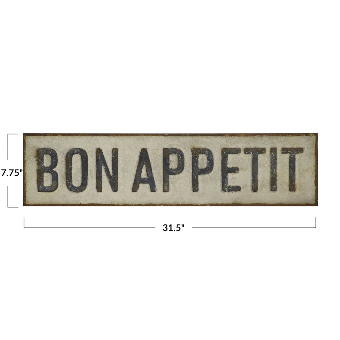 Bon Appetit Sign