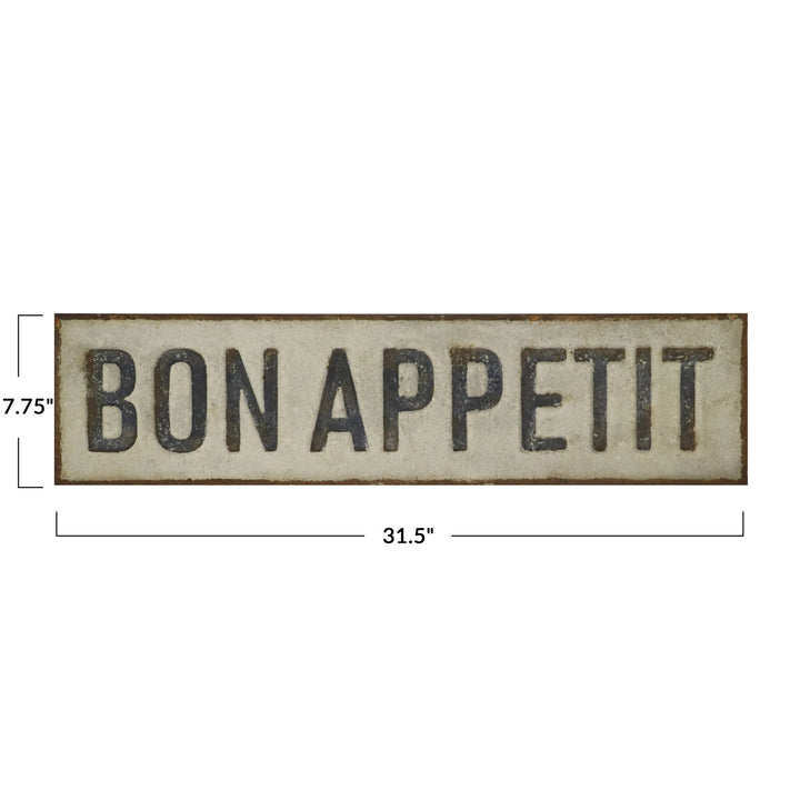 Bon Appetit Sign