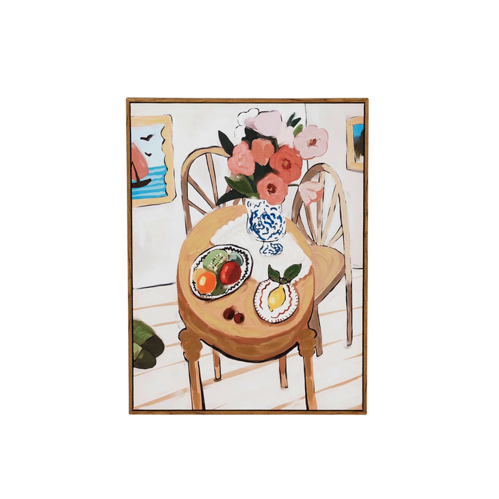 Flowers on Table Wall Art - Madison's Niche 