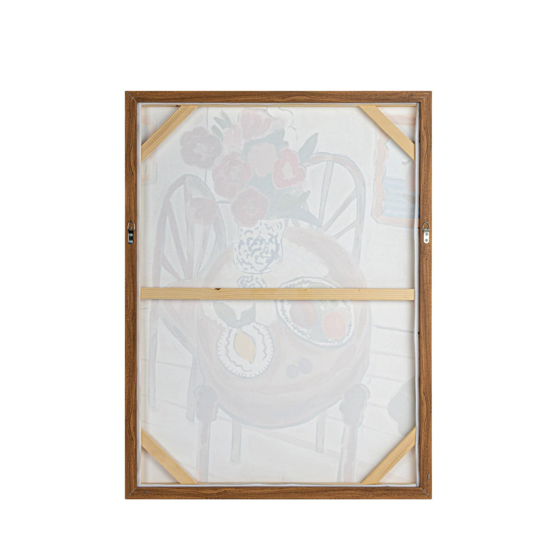 Flowers on Table Wall Art - Madison's Niche 