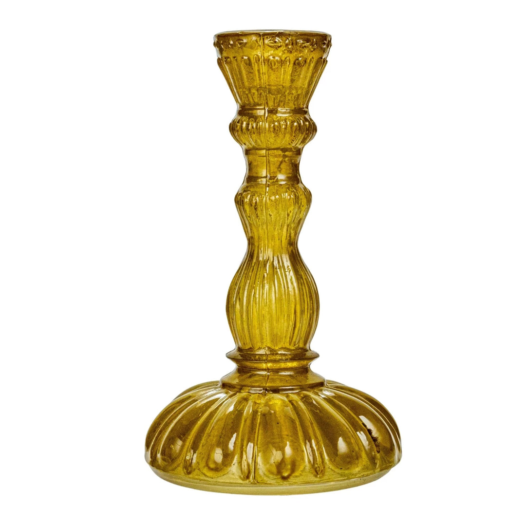 Chartreuse Taper Holder - Madison's Niche 