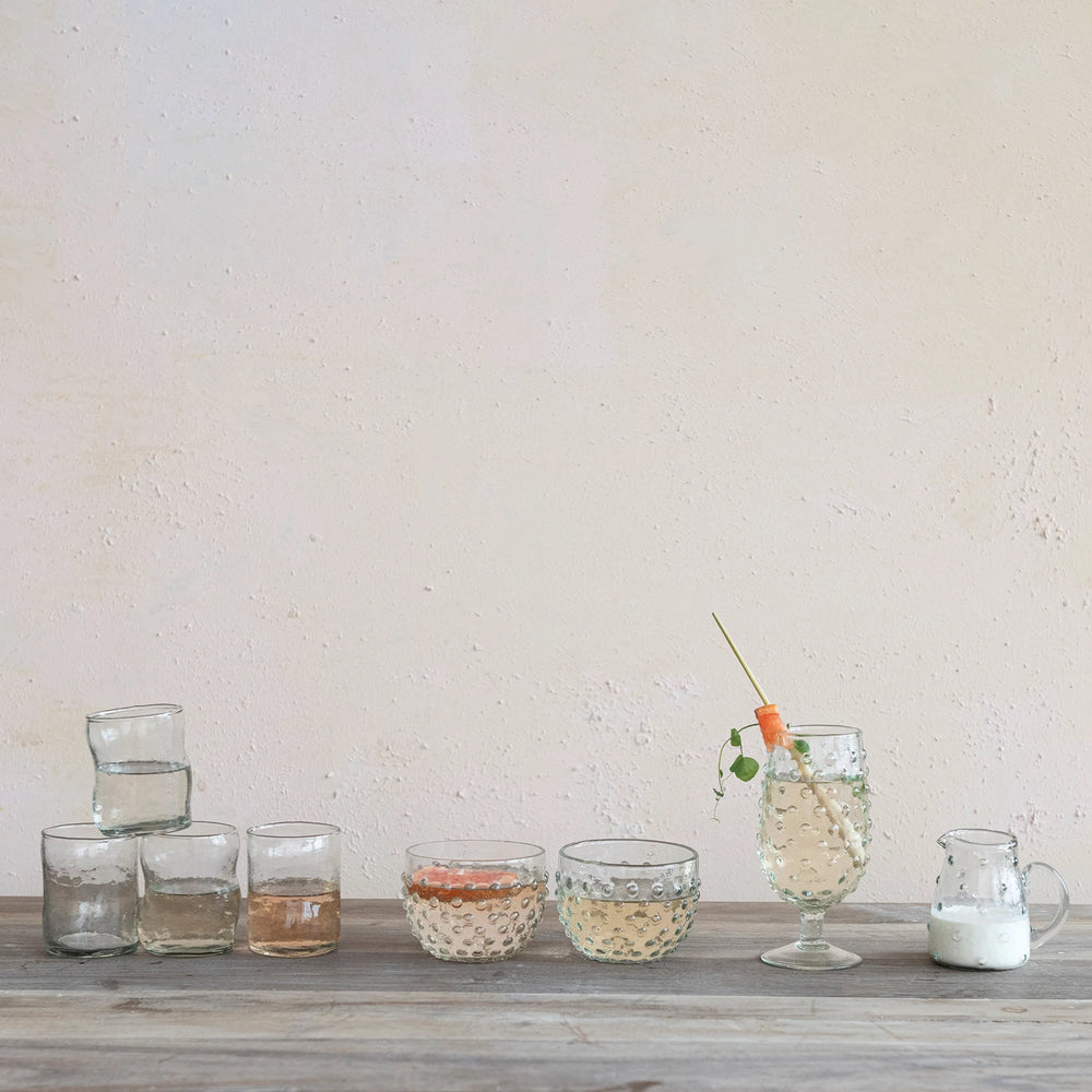 Glass Hobnail Bowl - Madison's Niche 