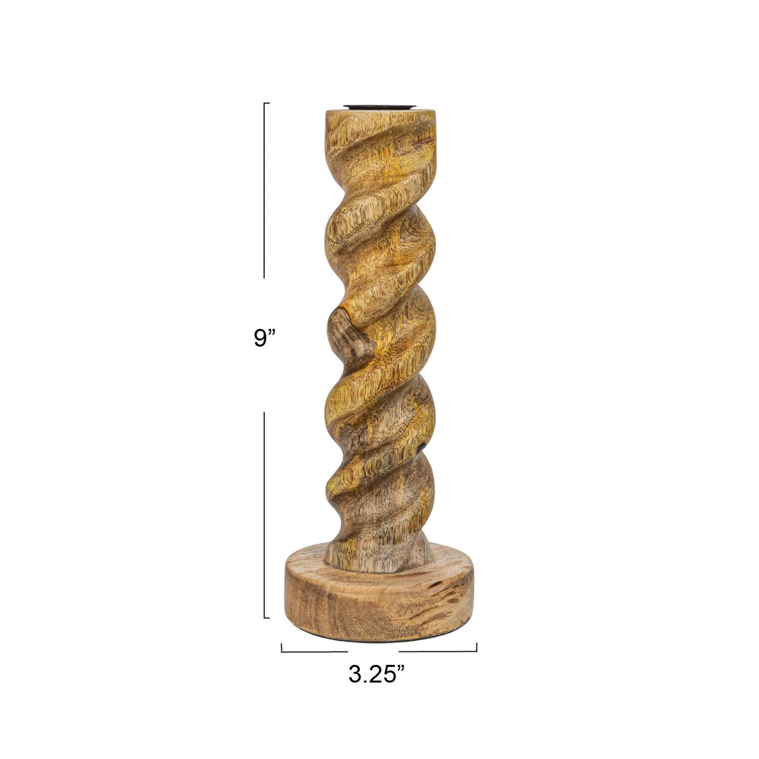 Small Twisted Taper Holder