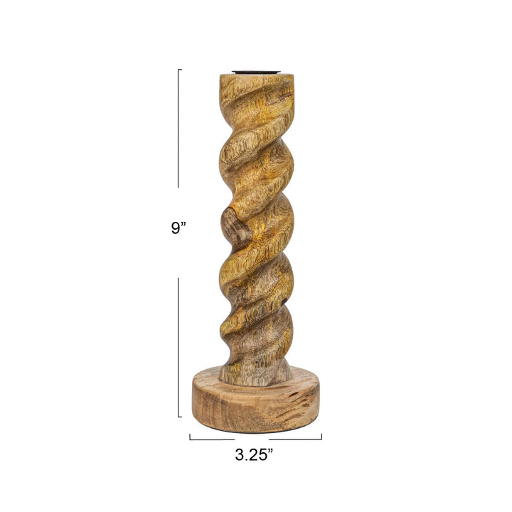 Small Twisted Taper Holder