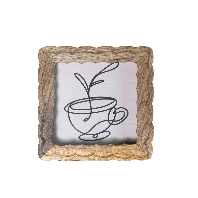 Carved Wood Frame - Madison's Niche 