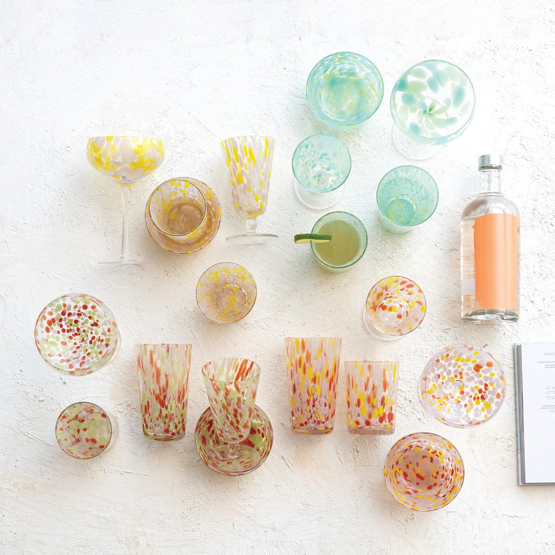 Blown Confetti Glass - Madison's Niche 