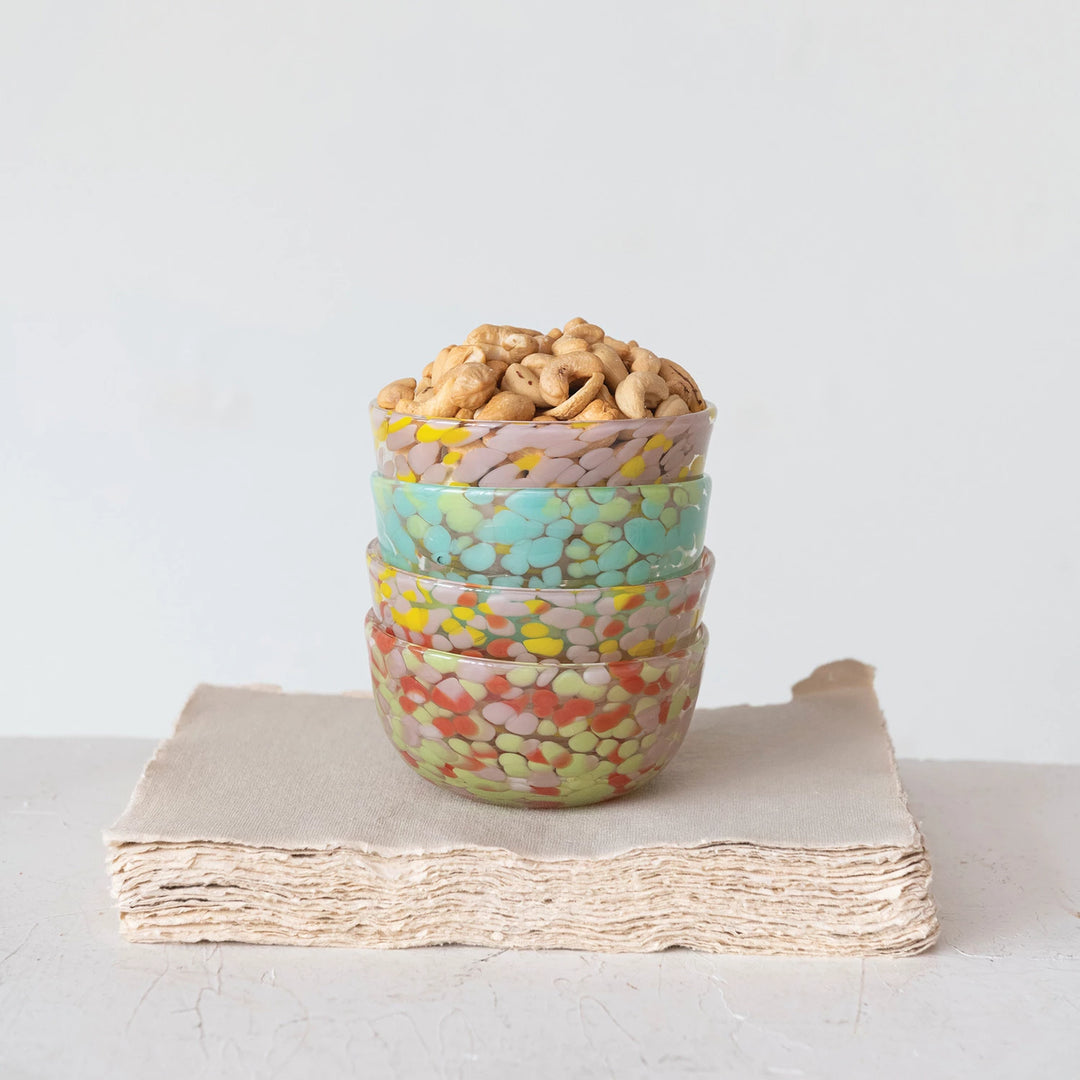 Confetti Glass Bowl - Madison's Niche 