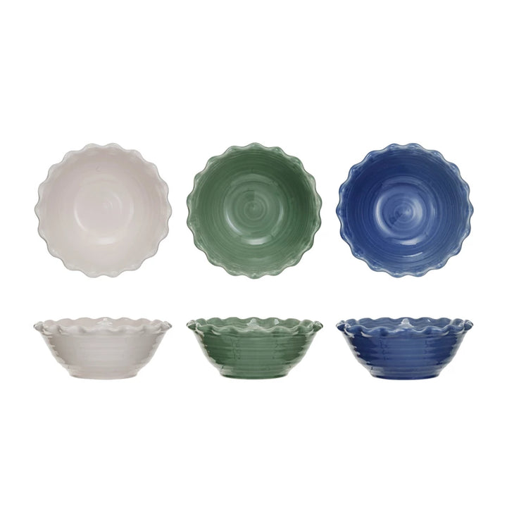 Scalloped Serving Bowl - Madison's Niche 