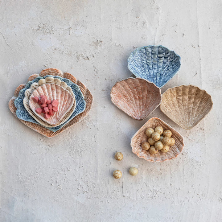 Shell Dishes Set of 4