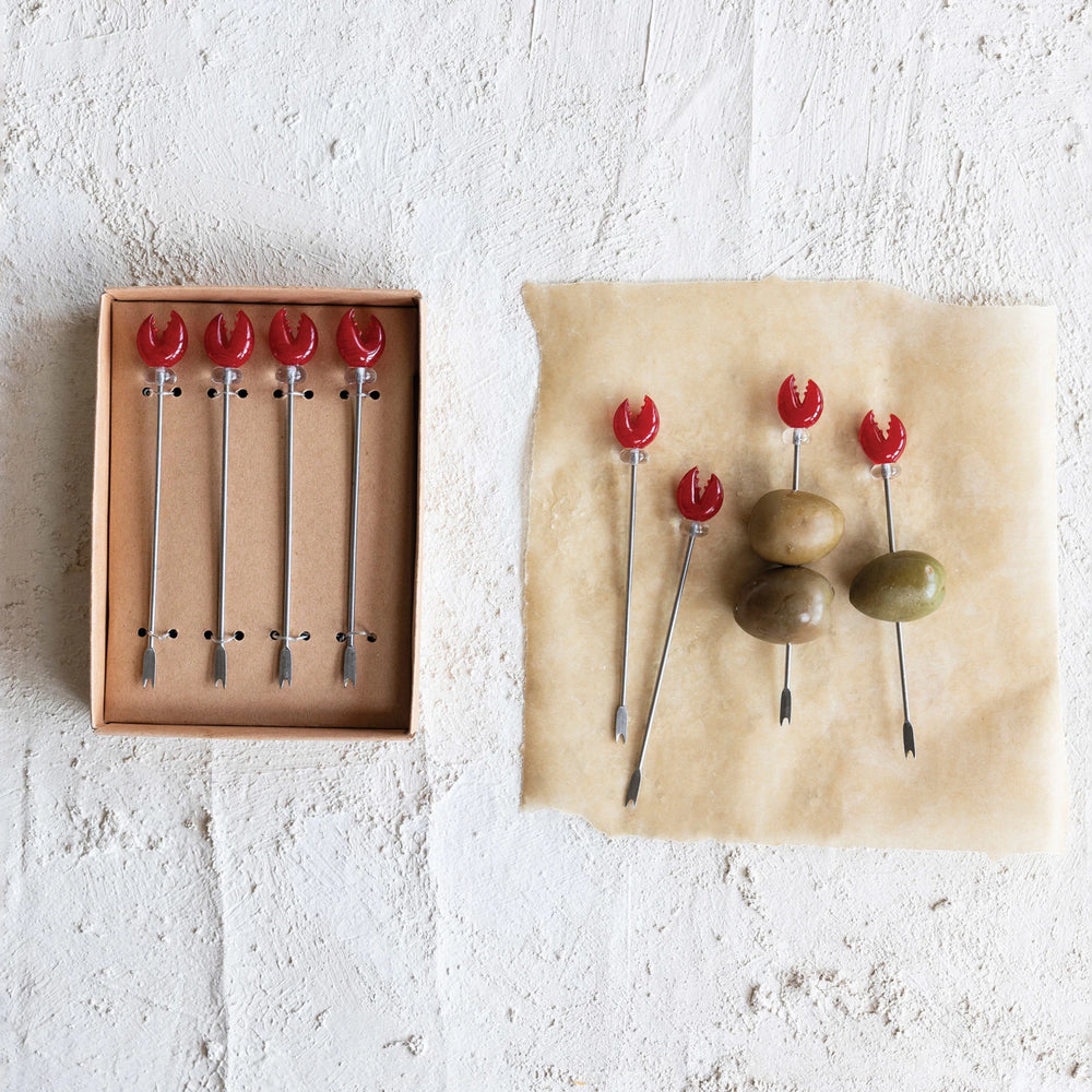 Boxed Lobster Claw Picks - Madison's Niche 