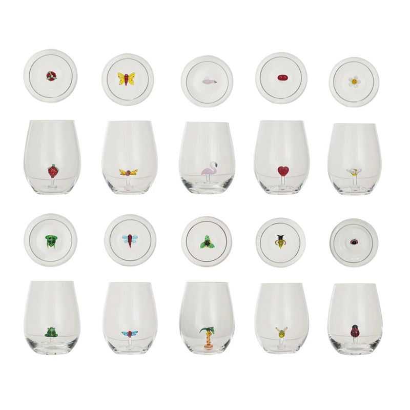 Wine Glass with Figure - Madison's Niche 