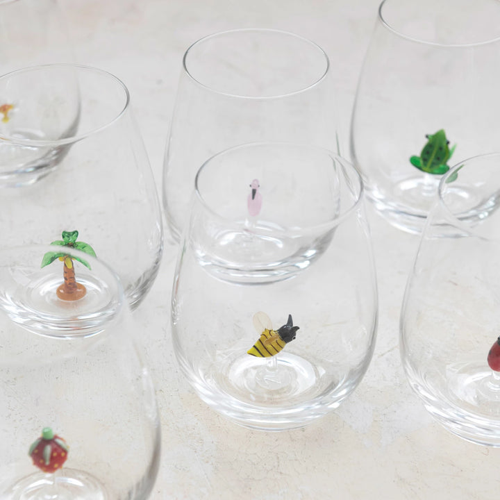 Wine Glass with Figure - Madison's Niche 