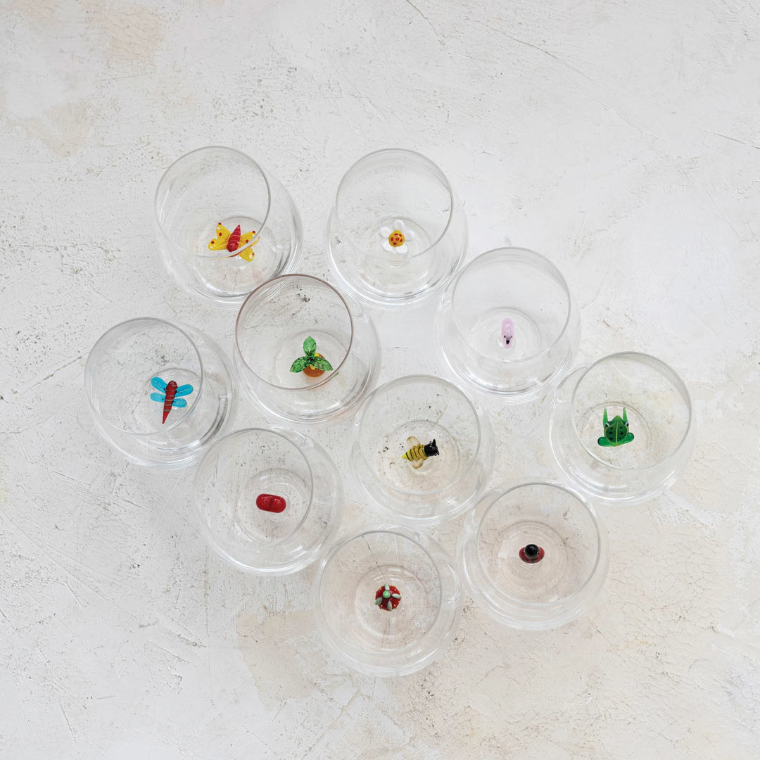 Wine Glass with Figure - Madison's Niche 