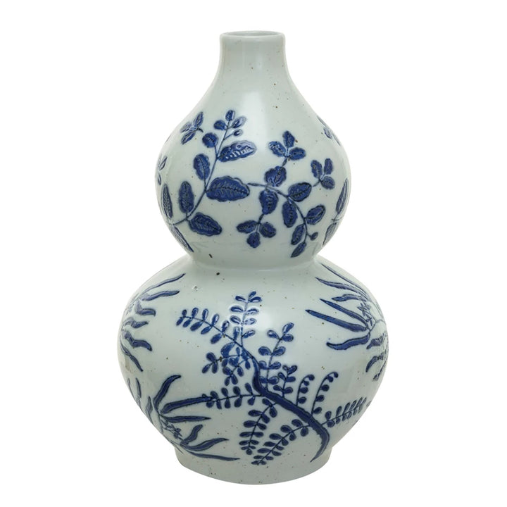 Blue & White Bubble Vase - Madison's Niche 