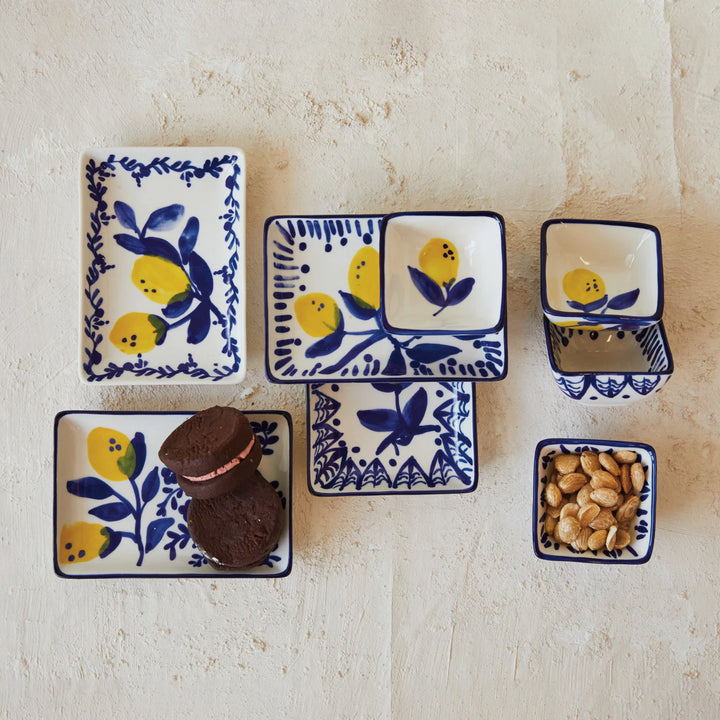 Hand-Painted Lemon Dish - Madison's Niche 