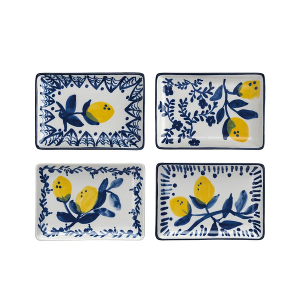 Hand-Painted Lemon Dish - Madison's Niche 
