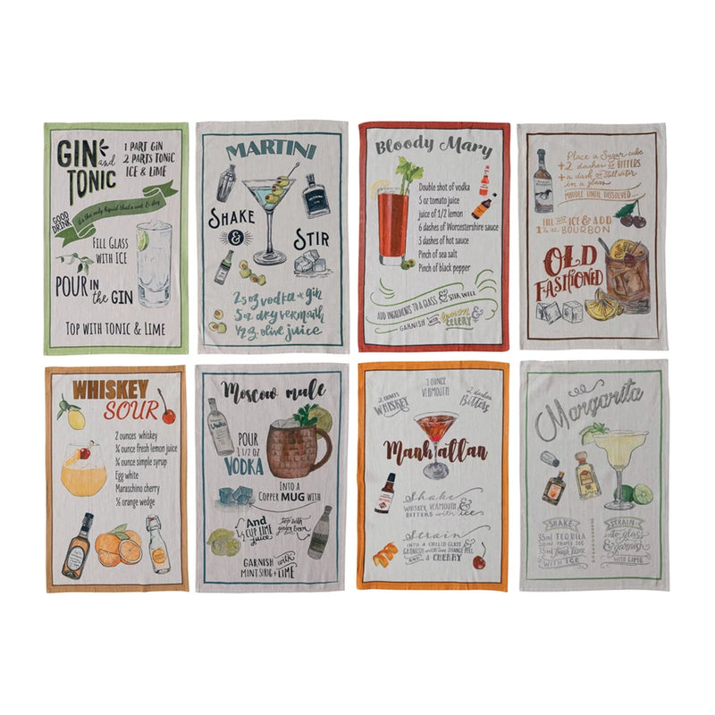 Cocktail Recipe Towel - Madison's Niche 