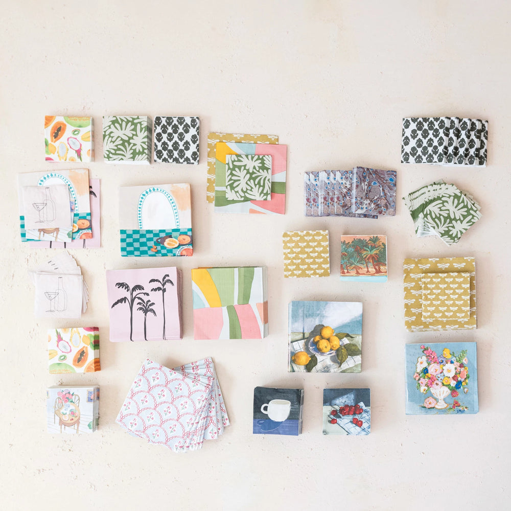 Paper Napkins - Flowers - Madison's Niche 