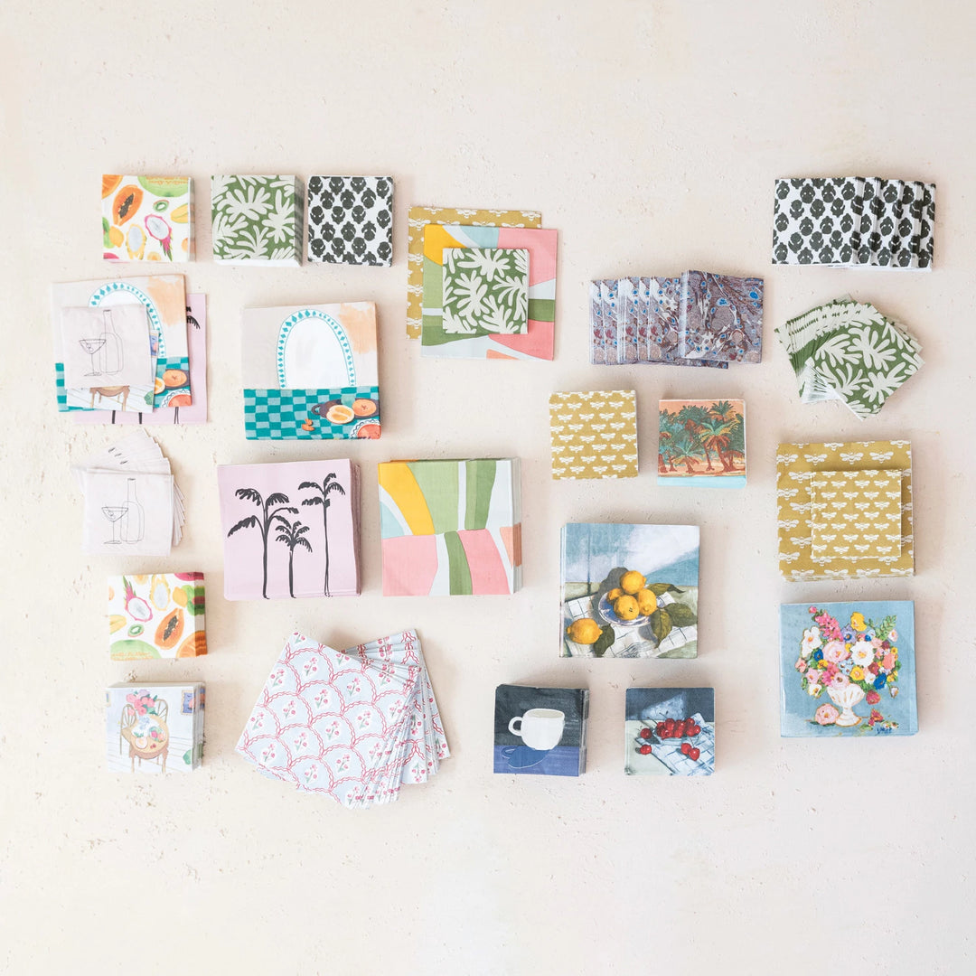 Paper Napkins - Lemons - Madison's Niche 