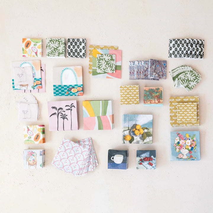 Paper Napkins - Lemons - Madison's Niche 