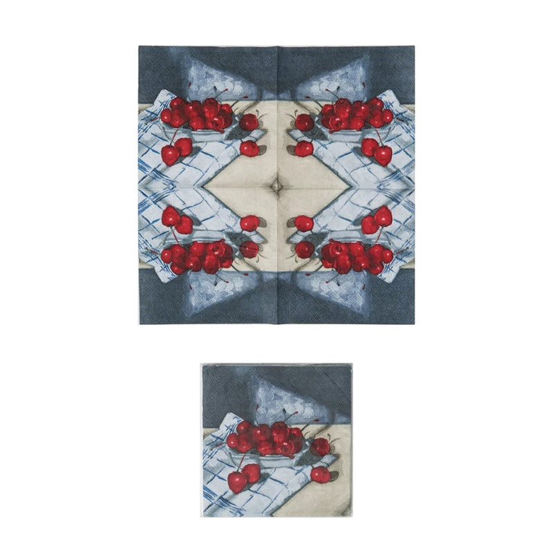 Paper Napkins - Cherries