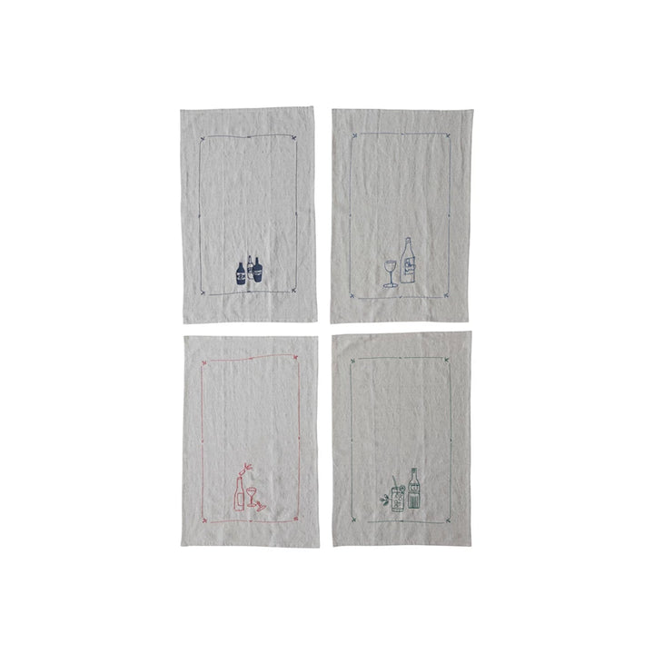 Linen Beverage Towel