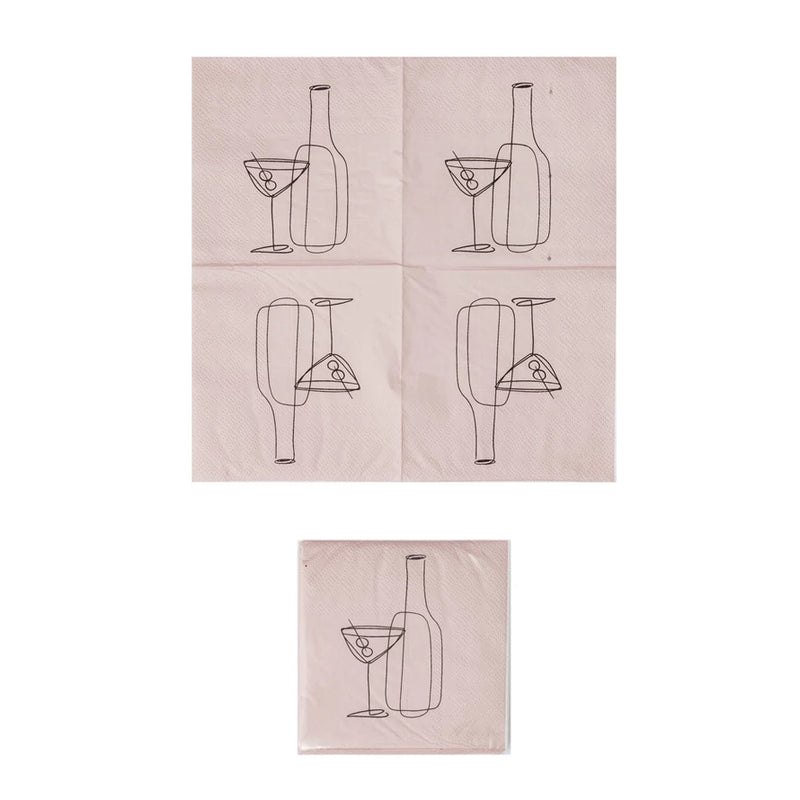 Paper Napkins - Cocktails - Madison's Niche 