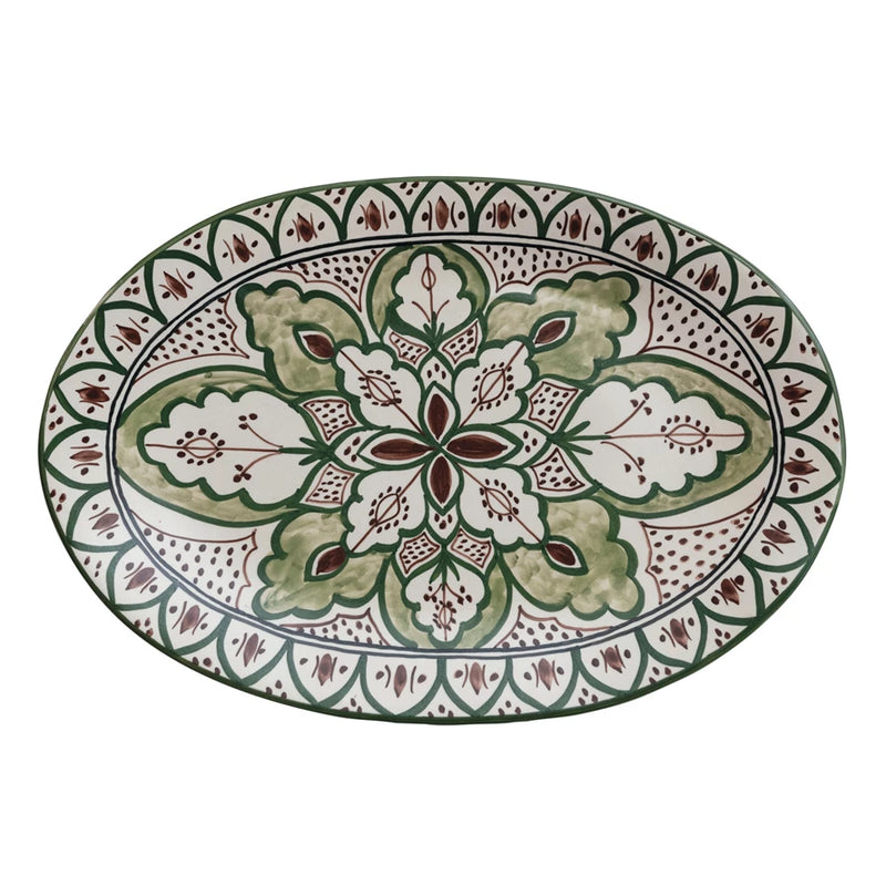 Brown & Green Platter