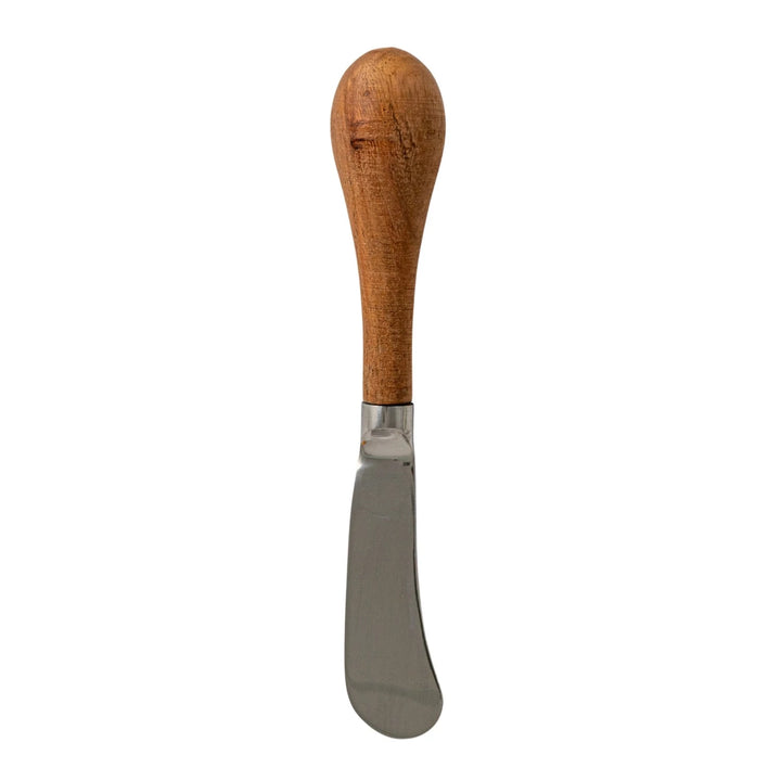 Marble Board With Knife