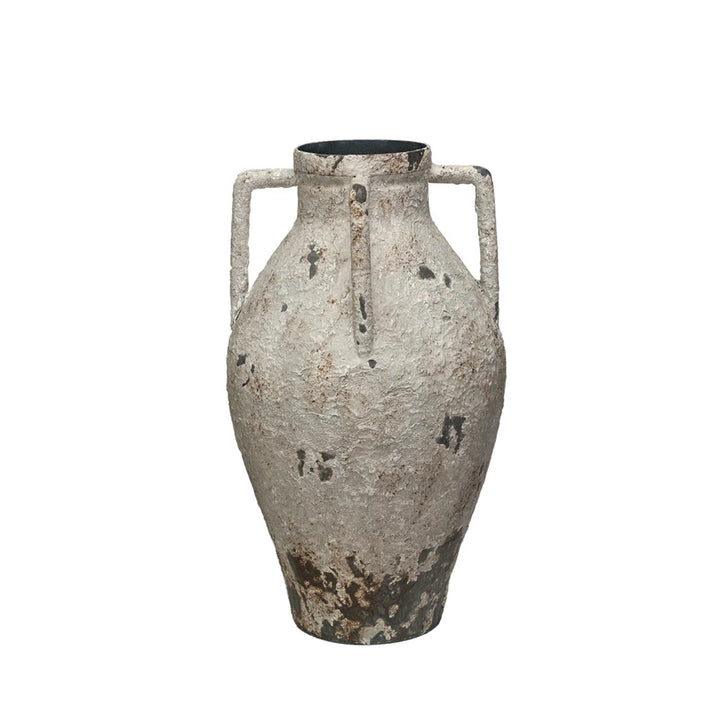 Metal Urn with Handles