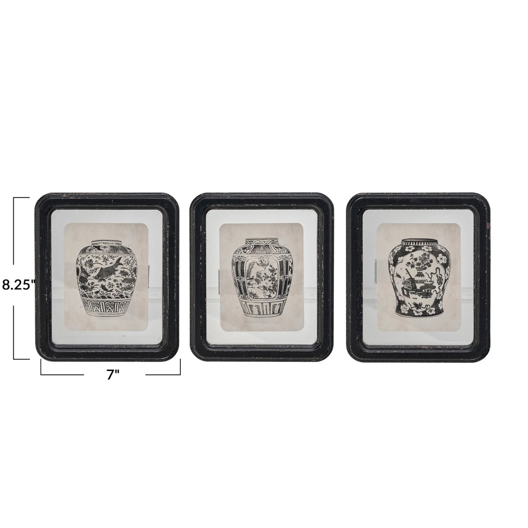 Framed Vase Print